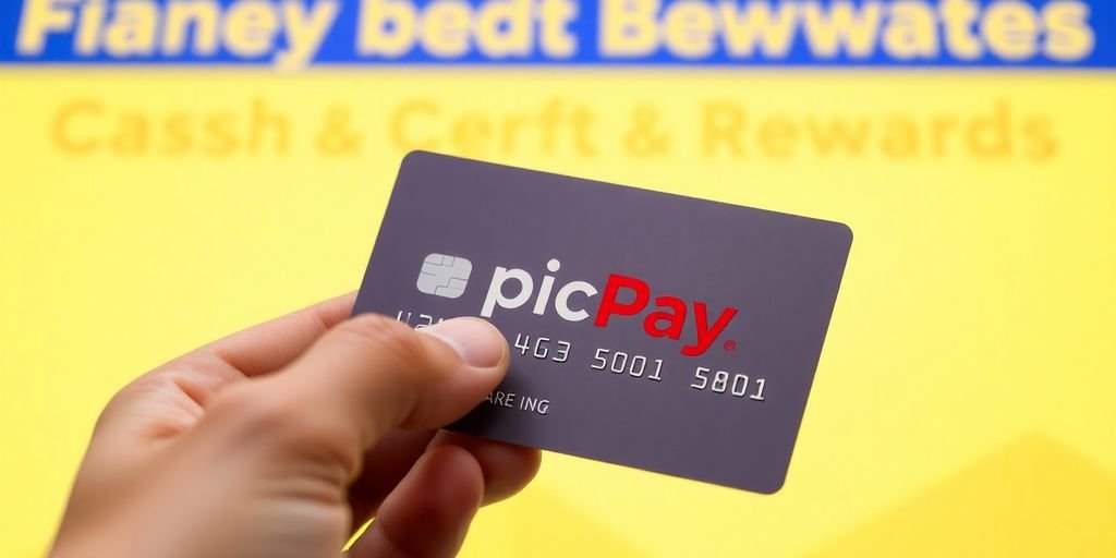 Cartão de crédito PicPay com cashback.