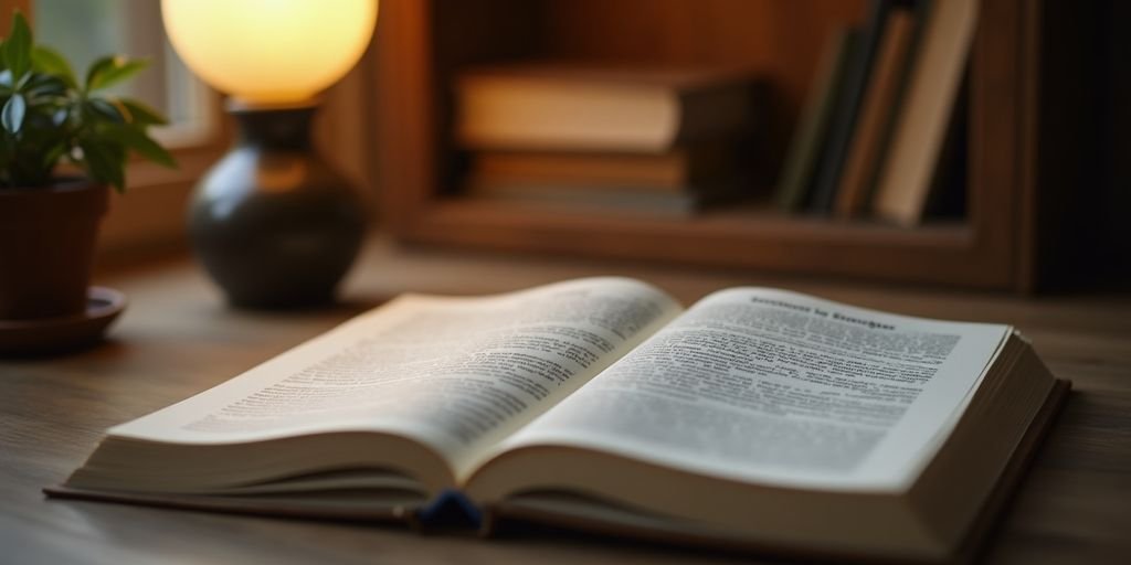 Fotografia de um livro aberto sobre investimentos.